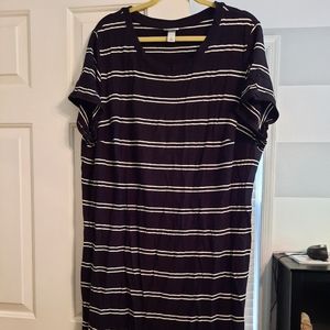 Ava Viv 3x Tee Shirt Dress